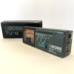 Boss Chromatic Tuner TU-12H Digital Processing Multi Instrument Tuner w Case Box - Picture 1 of 7