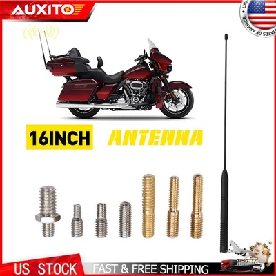 16" Black Antenna Mast Power Rod Radio AM/FM for FORD RANGER 1983-11 Brand New D - Image 1 of 4