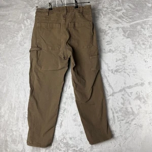 Abercrombie Fitch Herren Cargo Hose Khaki Stretch Größe 28W 30L Work Utility - Bild 1 von 7