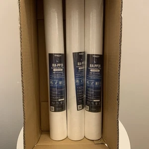 3-pack RA-PP20 Ronaqua 5 Micron Sediment Water Filter 20 Inch - New In Package - Bild 1 von 2