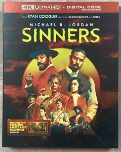 Sinners (Warner Bros 2025) Ultra 4k Blu-ray + Digital w Slipcover - Bild 1 von 8