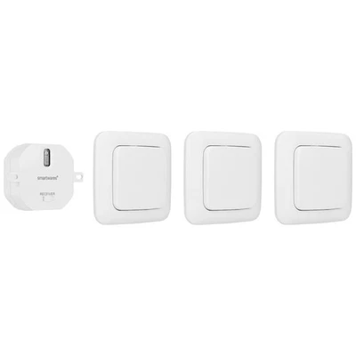 Smartwares SH4-99567  FSK 433 MHz Funk-Wandschalter   SH4-99567 - Bild 1 von 4