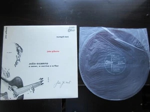Joao Gilberto o amor o sorriso e a flor Japan Red Vinyl LP Bossa Nova Jobim 8123 - Picture 1 of 9