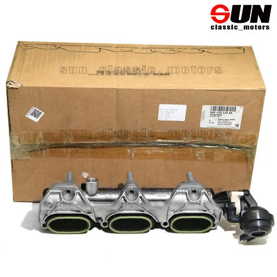 Colector de admisión lateral derecho GENUINO 06E133110AS para Audi A6 A7 Q7 S4 Touareg 3.0T Foto 1 de 4