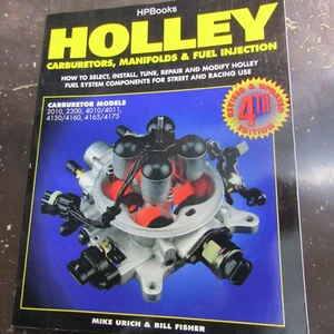 HPBooks HP1052 Book Holley Carburetors Manifolds & Fuel Injection 4th Ed SOFT - Picture 1 of 2