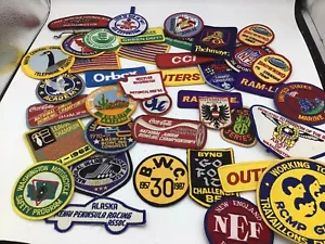 Lot 40 Vintage Promo Patches Sammlerstücke verschiedene New Old Stock V7 - Bild 1 von 5