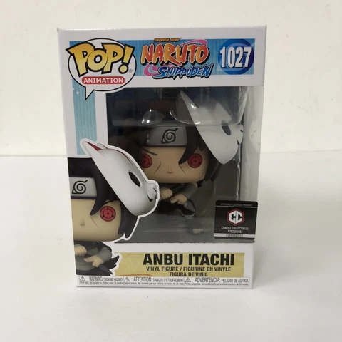 Funko POP! Naruto Shippuden Anbu Itachi Chalice Exclusive IN HAND #1027 ~ New Cover