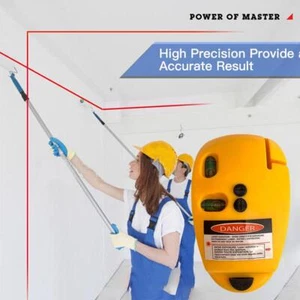 Right Angle 90 Degree Vertical Horizontal Laser Line Projection Square Level - Bild 1 von 15