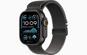Apple Watch Ultra 2 49mm GPS+LTE Cassa Titanio Nero Loop Maglia Milanese - Foto 1 di 4