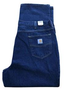 Lot Of 2 Carhartt Classic Work Jeans 38x32 #381-83 Relaxed Fit. - Picture 1 of 9