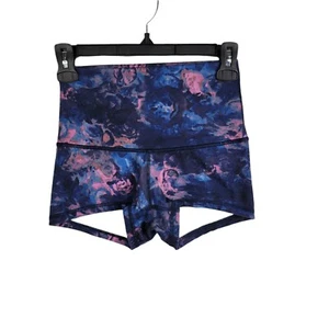 LULULEMON Boogie Short Roll Down Mehrfarbig Gr. 2 Moody Mirage Deep Navy - Bild 1 von 7