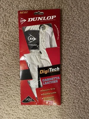 Guante de golf Dunlop DigiTech Cabretta de cuero para hombre regular izquierdo pequeño *NUEVO* Foto 1 de 4