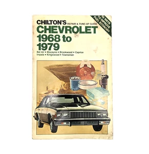 Chilton's Chevrolet 1968 to 1979 Repair & Tune-Up Guide Number 6839 - Imagen 1 de 12