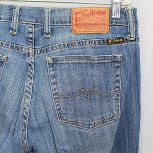 Pantalones de mezclilla rojos para mujer Lucky Brand - Imagen 1 de 10