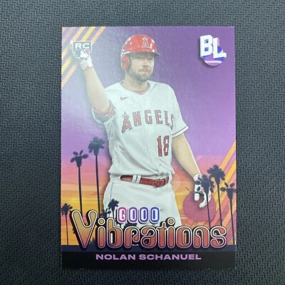 Nolan Schanuel (RC) 2024 Topps Big League - Good Vibrations #GV-21 - Image 1 of 2