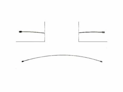 Cable de freno de estacionamiento Dorman 16256HF para Chevrolet Express 3500 2005-2010 Foto 1 de 2