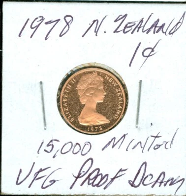 Nueva Zelanda 1978 1 centavo ultra mejor prueba cámara dcam roja envío $3,99 Nueva Zelanda Foto 1 de 2