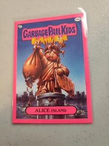 2011 Topps Garbage Pail Kids Flashback Serie 3 Tarjeta #16a Isla de Alicia Rosa - Imagen 1 de 15