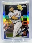 2021 Topps Chrome Isaac Paredes RC Detroit Tigers Tampa Bay Rays #66 Refractor 