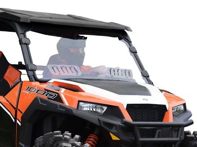 SuperATV Polaris General 1000 / 1000 4 Scratch Resistant Vented Full Windshield - Image 1 of 4