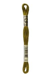 Thread Mouliné DMC Gold Concept 8M Col. 831 Embroidery And Point Cross - Picture 1 of 2