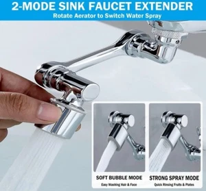 Home Good Thing- Kitchen Sink Aerator, Faucet Extender 1080 Degree Spin - Picture 1 of 3