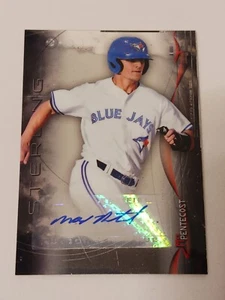 Max Pentecost Toronto Blue Jays 2014 Bowman Sterling Certified Autograph Card - Picture 1 of 2