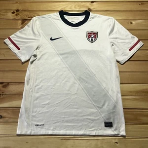 USA 2010 2011 HOME FOOTBALL SHIRT SOCCER JERSEY NIKE 369253-105 Size Medium - Picture 1 of 12