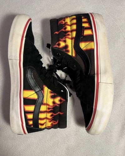 Thrasher X Vans Scarpe da Ginnastica Uomo Hi Top Nero Oldool School F aglia Ta U