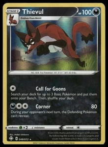 Shining Fates #048/072 Thievul Holo - Picture 1 of 2