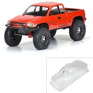 PRO362000 1997 DODGE DAKOTA CLEAR BODY FOR 12.3 313MM WHEELBASE SCALE CRAWLERS - Picture 1 of 8