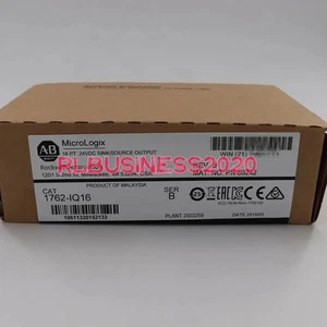 New Sealed Allen Bradley 1762-IQ16 MicroLogix 16 Point Digital Input Module - Picture 1 of 6