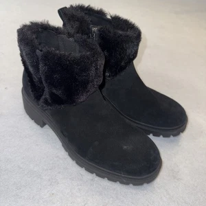 Koolaburra by UGG halbhohe schwarze Wildlederstiefel. Damengröße 9 - Bild 1 von 14