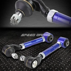 FOR 03-07 ACCORD/TSX UC1 BLUE ADJUSTABLE BALL JOINT REAR SUSPENSION CAMBER KIT - Picture 1 of 5