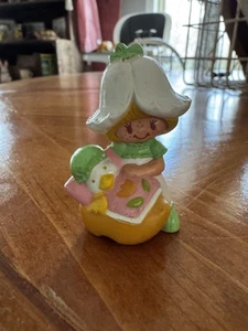 Vintage seltene Strawberry Shortcake Mint Tulpe mit Sumpf Stockente Mini Figur Figur - Bild 1 von 4