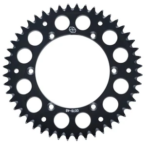 Primary Drive Rear Aluminum Sprocket 47 Tooth Black For Husaberg FE 570 2009-12 - Picture 1 of 5