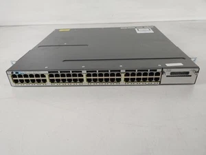 Cisco Catalyst WS-C3750X-48T-S 48-Port Gigabit Ethernet Managed Switch - Bild 1 von 9