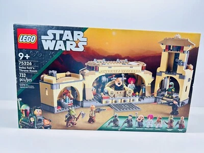 LEGO Star Wars: Sala del Trono de Boba Fett 75326 Caja Menor Dings Nuevo Precintado Foto 1 de 4