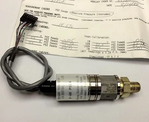 TRANSDUCTOR DE PRESIÓN HONEYWELL MERCURY INSTRUMENTS 03778 0-60 PSIA NUEVO ESTADO - Imagen 1 de 2
