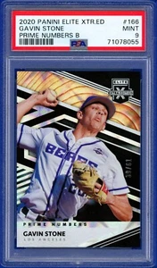 2020 Elite Extra Edition Prime Numbers B Gavin Stone Mint PSA 9 # 166 (39 OF 61) - Picture 1 of 2