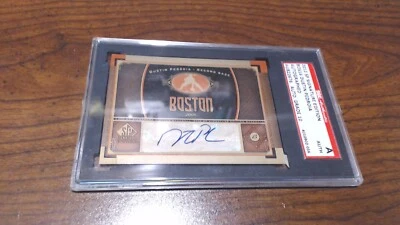 2012 SP Signature Edition DUSTIN PEDROIA AUTÓGRAFO SGC AUTH/ AUTO GRADE 10 Foto 1 de 4