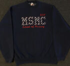 Vtg 90s MSMC School Of Nursing Faded Sweatshirt XL College Track Grunge PE 80s