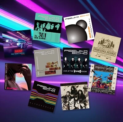 PSEUDO ECHO “MEGA CD BUNDLE” - 10 X ALBUMS ! - Image 1 of 4