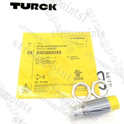 1PC TURCK NI15U-M18-AP6X-H1141 1635331 Inductive sensor PNP ~ - Image 1 of 4