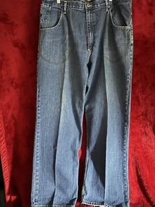 Sean John (VINTAGE) Baggy Denim Jeans Urban Rap Hip Hop Skater Measures: 38X32 - Picture 1 of 13