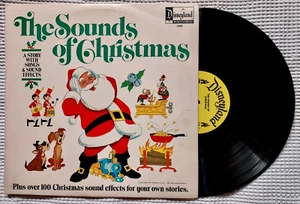 DISNEY Story Songs Sounds Of Christmas Orig '73 DISNEYLAND 1348 Vinyl LP VG++ - Picture 1 of 1