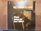 AUDIOPHILE LP RECORD / EARL HINES/ MY TRIBUTE TO LOUIS ARMSTRONG/ PIANO SOLOS