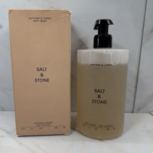 Salt & Stone✨Saffron & Cedar Body Wash w/Niacinamide + Probiotics 15.2oz - Bild 1 von 4