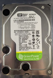 Western Digital WD7500AAVS 750gb HDD 3.5" SATA Hard Drive - Picture 1 of 3