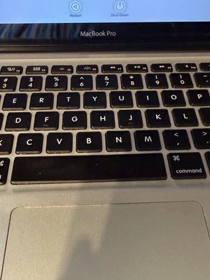 Apple MacBook Pro 13” A1278 2010 Laptop Intel Core 2 Duo 4GB de RAM Peças/Reparo - Imagem 1 de 4